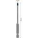 Bohrer 3x90mm Bosch EXPERT HEX-9 HardCeramic