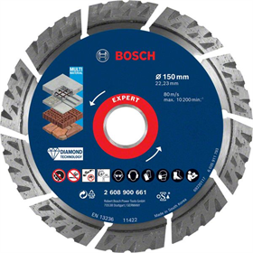 Diamant-Trennscheibe 150x22,23x2,4x12mm Bosch EXPERT MultiMaterial