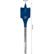 Flachfräsbohrer 30x152mm Bosch EXPERT Self Cut Speed