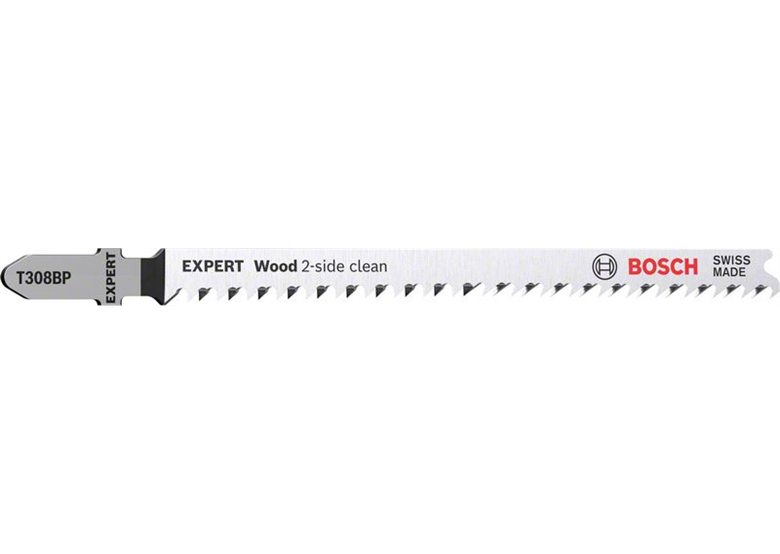 Stichsägeblatt, 5 Stück Bosch EXPERT Wood 2-side clean T 308 BP