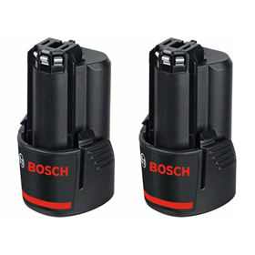 2x Akku Bosch GBA 12V 3,0Ah
