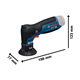 Exzenterschleifer Bosch GEX 12V-77