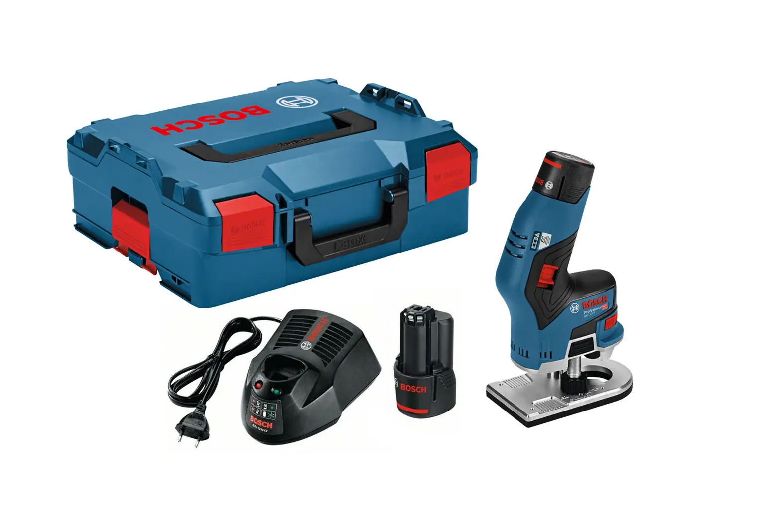 Kantenfräse Bosch GKF 12V-8 2x3.0Ah