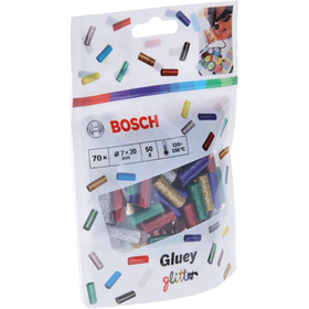 Heißklebesticks, Glitzereffekt 70St. Bosch Gluey