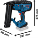 Akku-Nagler Bosch GNH 18V-50 M L-BOXX 238