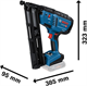Akku-Nagler Bosch GNH 18V-64 MD