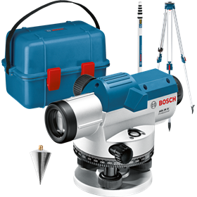 Optisches Nivelliergerät Bosch GOL 26 G + BT 160 + GR500