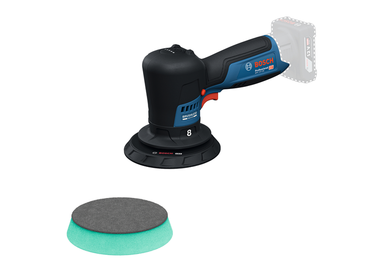 Exzenter-Polier- und Schleifmaschine Bosch GPX 12V-125