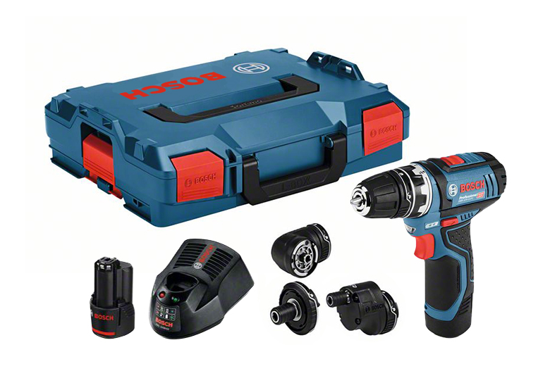 Akku-Bohrschrauber Bosch GSR 12V-15 FC Set