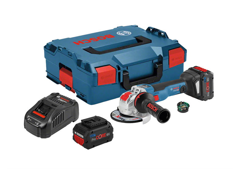 Winkelschleifer mit X-LOCK Bosch GWX 18V-10 SC 2x8.0Ah