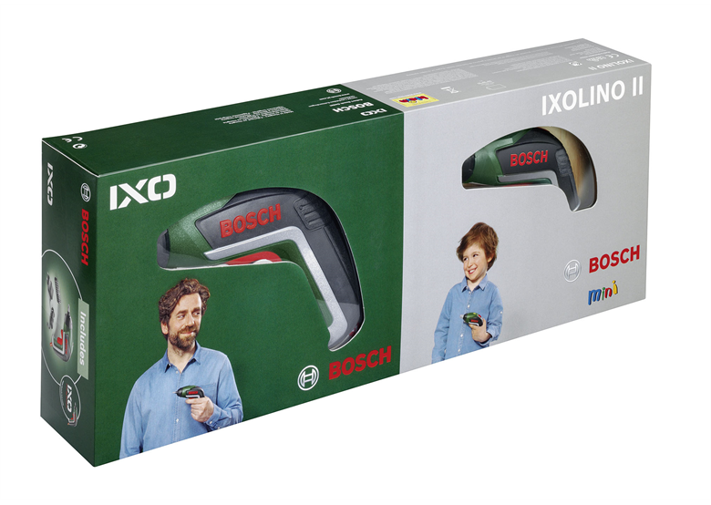 Akkuschrauber + Spielzeug-Schrauber Bosch IXO/IXOLINO