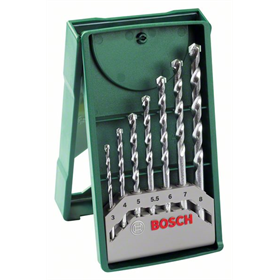 Steinbohrer-Set 7-tlg. Bosch Mini X-Line