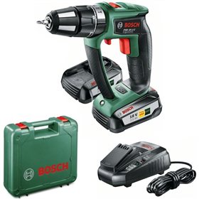Akku-Bohrschrauber Bosch PSB 18 LI-2 Ergonomic 2x2.5Ah