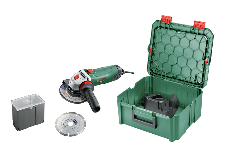 Winkelschleifer Bosch PWS 850-125 in SBX +