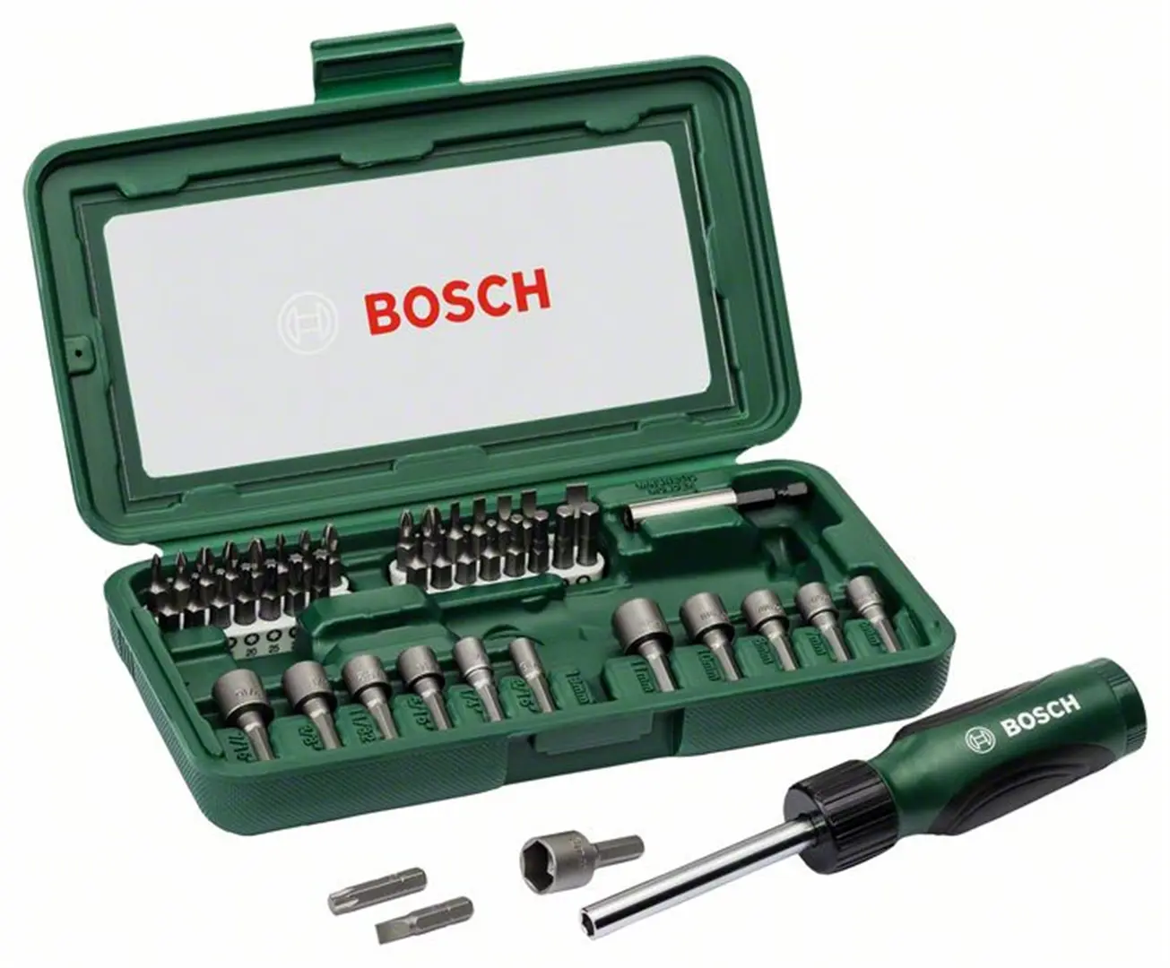Bit-Set mit Schraubenzieher 46-tlg. Bosch Robust Line Sx Extra Hart