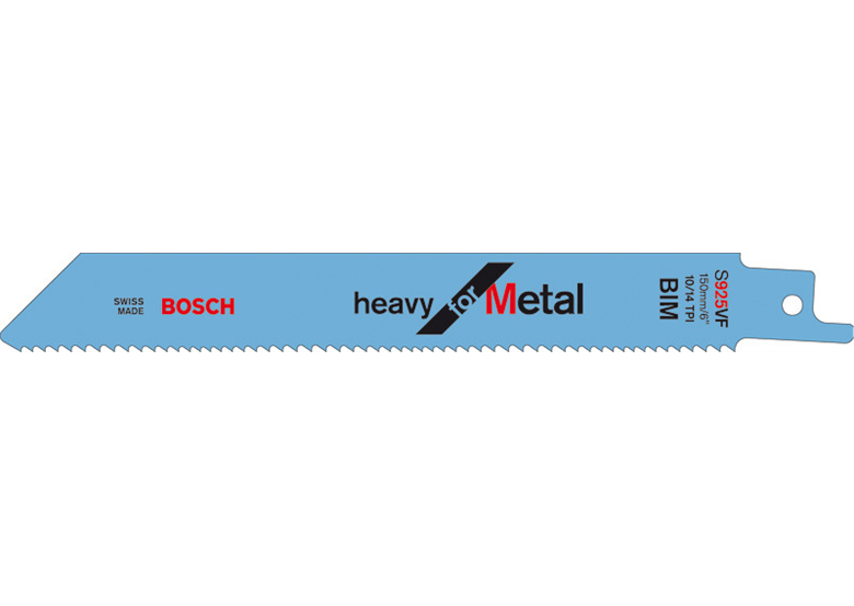 Bajonett-Sägeblätter Bosch S 925 VF Heavy for Metal