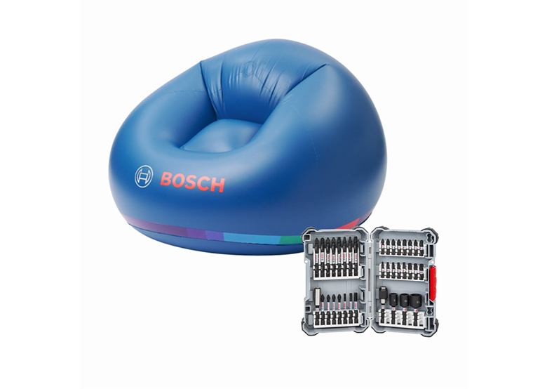Zubehörsatz + aufblasbarer Stuhl Bosch SDB-Set+Football-S