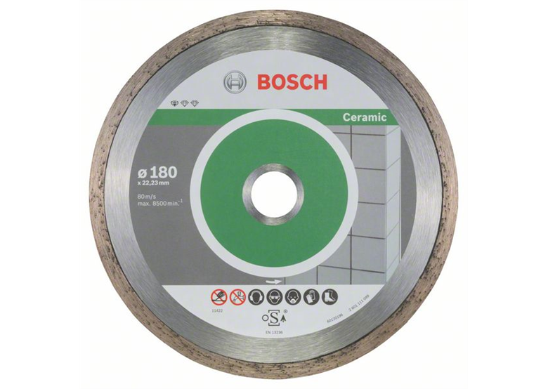 Diamanttrennscheibe 180mm Bosch Standard for Ceramic