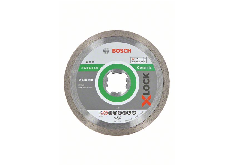 Diamantscheibe X-Lock 125mm Bosch Standard for Ceramic