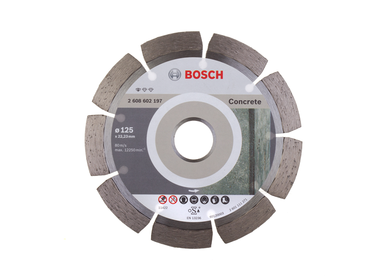Diamanttrennscheibe  125mm Bosch Standard for Concrete