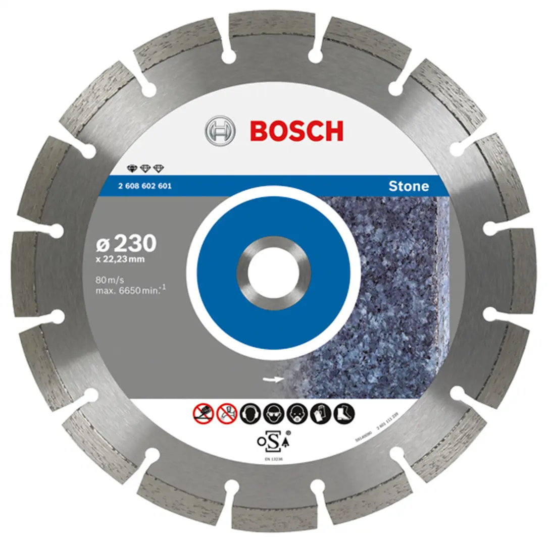 Diamanttrennscheibe 125x22,23x1,6mm Bosch Standard for Stone
