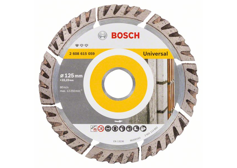Diamanttrennscheibe 125x22,23mm Bosch Standard for Universal