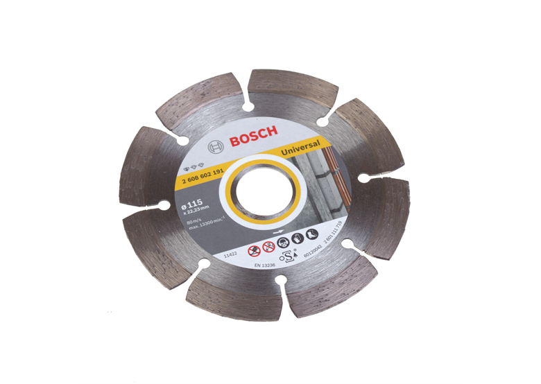 Diamanttrennscheibe 115mm Bosch Standard for Universal