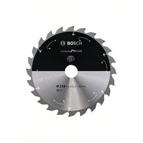 Kreissägeblatt 216x30mm, 24 Bosch Standard for Wood