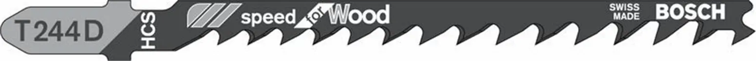 Klinge für Schweifsägen Speed for Wood T 244 D Bosch T 244 D