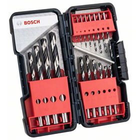 18-tlg. Bohrerset HSS PointTeQ Bosch ToughBox Set