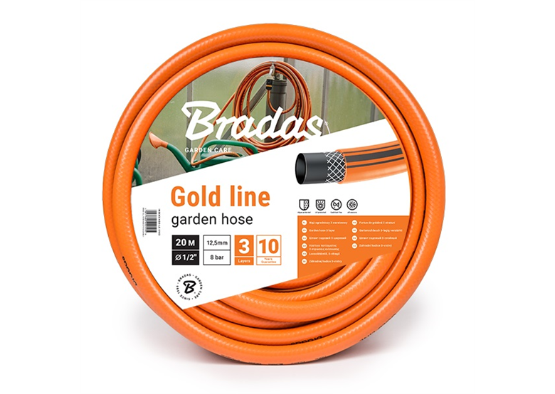 Gartenschlauch 3/4" 20m Bradas GOLD LINE