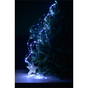 LED-Weihnachtslichterkette mit Flash-Effekt Bulinex 10-059