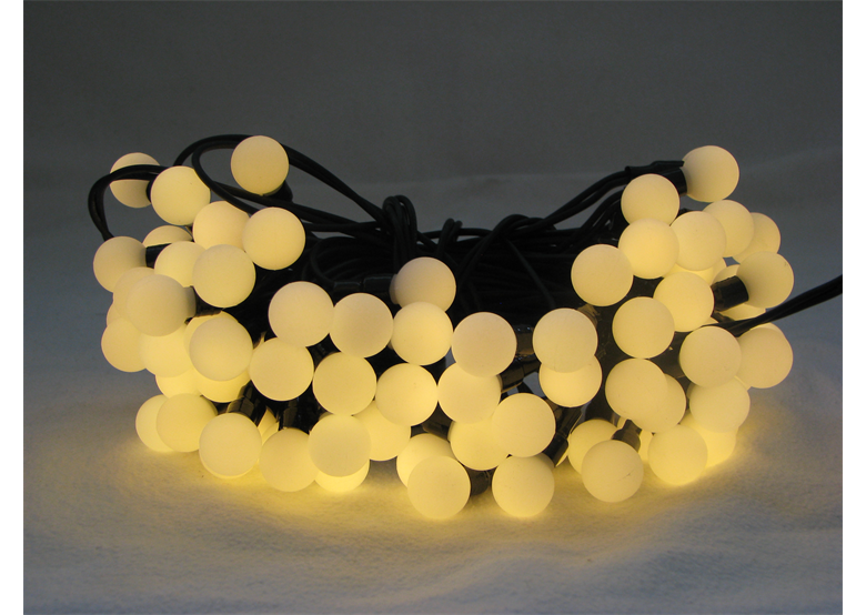 Weihnachtsbeleuchtung LED für Innen Kugeln weiß (80 Stck.) Bulinex 21-128