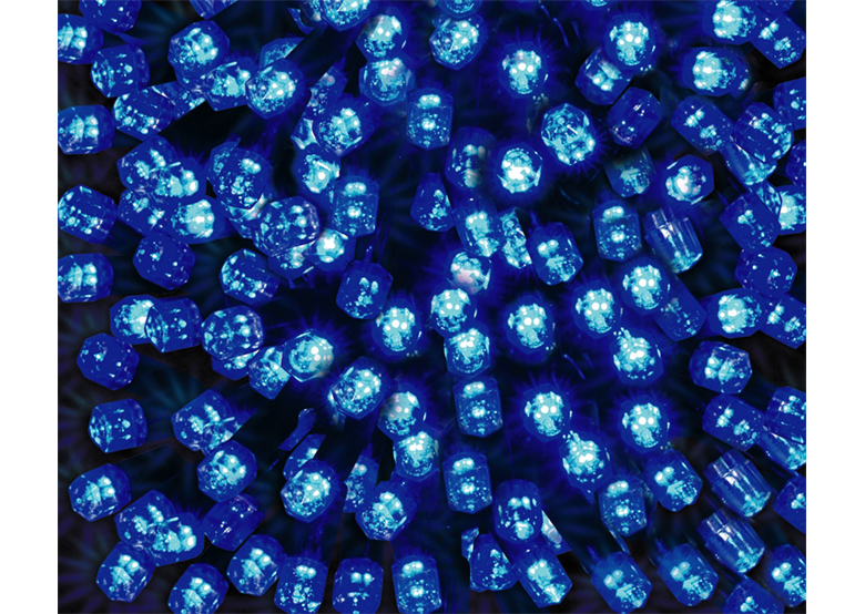 Weihnachtslichterkette LED Lichtervorhang für Innen kaltweiß 80 Stck. 8 m Bulinex 38-586