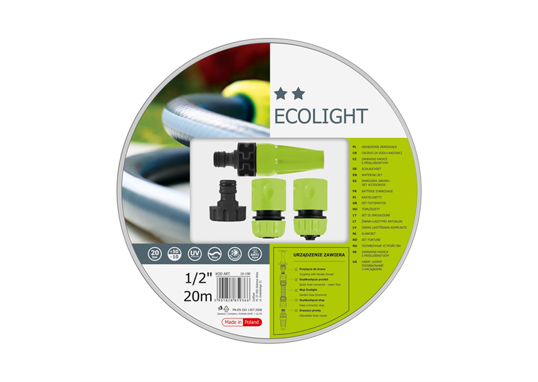 Sprinklerset Ecolight 20m 3/4 " Cellfast 10-192