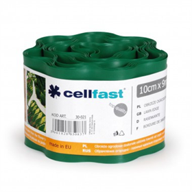 Gartenrand dunkelgrün 10cm*9m Cellfast C 30-021
