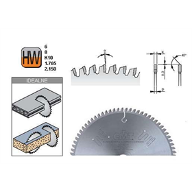 Sägeblatt für Aluminium 160x20mm T40 Cmt 296.160.40H