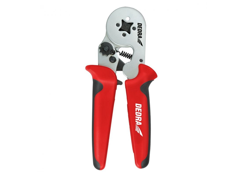 Crimpzange für Hülsen 0,25-10mm2 Dedra 1268A1