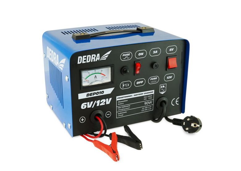 Batterie-Ladegerät 6/12V 12-100Ah Dedra DEP010