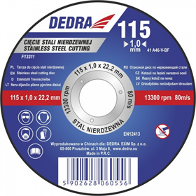 Stahlsägeblatt 115mm Dedra F13311