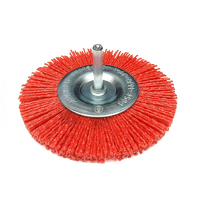 Schleifscheibenbürste 100 mm mit Schaft Dedra F50-100