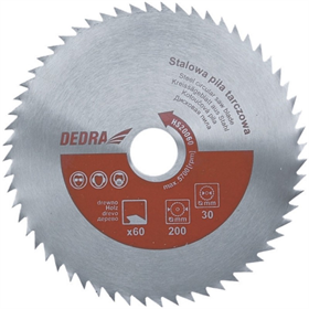 Kreissägeblatt für Holz 400x30mm T60 Dedra HS40060