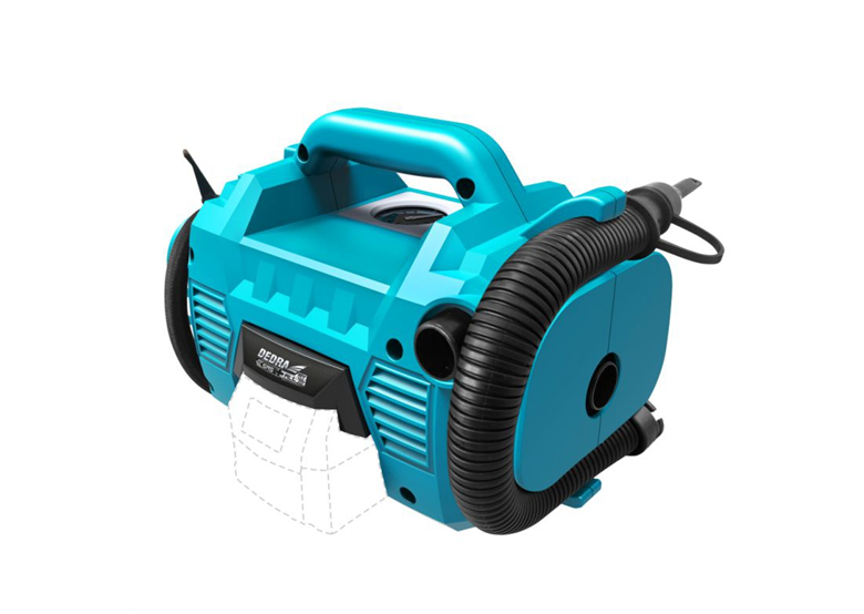 Kompressor Dedra SAS+ ALL 18V DED7073