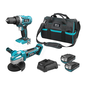 Werkzeugset 18V Dedra SAS+ All DED7013 2x2.0Ah