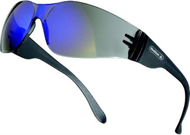 Schutzbrille UV400  schwarz, aus PC DeltaPlus Venitex BRAVA