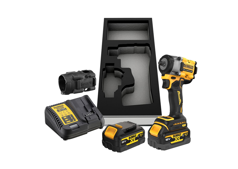 Schlagschrauber DeWalt 18V XR DCF923P2G 2x5.0Ah