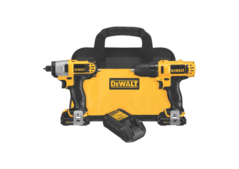 Werkzeugset 10,8 V DeWalt DCK211S2