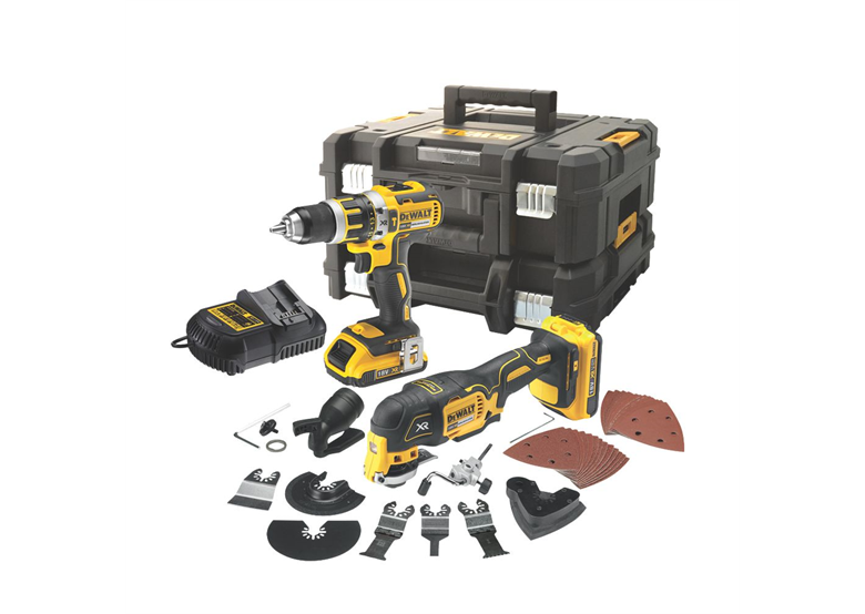 Werkzeugset 18V DeWalt DCK257D2T