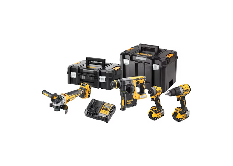 Werkzeugset 18V DeWalt DCK429P3T 3x5.0Ah