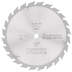 Kreissägeblatt DT4310 216x30mm T24 DeWalt DT4310